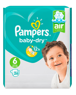 pampers baby dry
