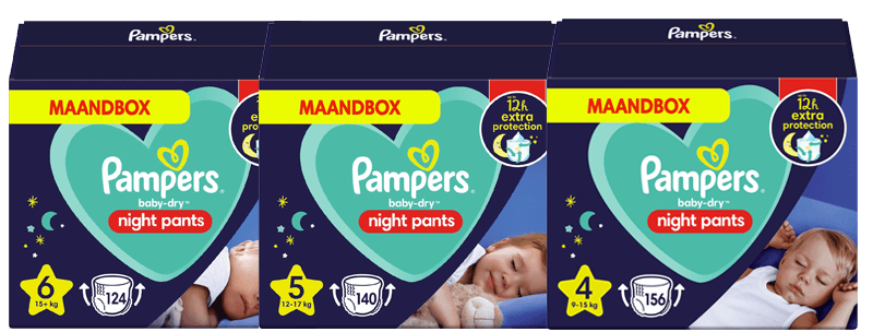 Silicium Rechtmatig Voorman Pampers Baby Dry Night Pants maat 5 aanbiedingen | Tot 84% korting!